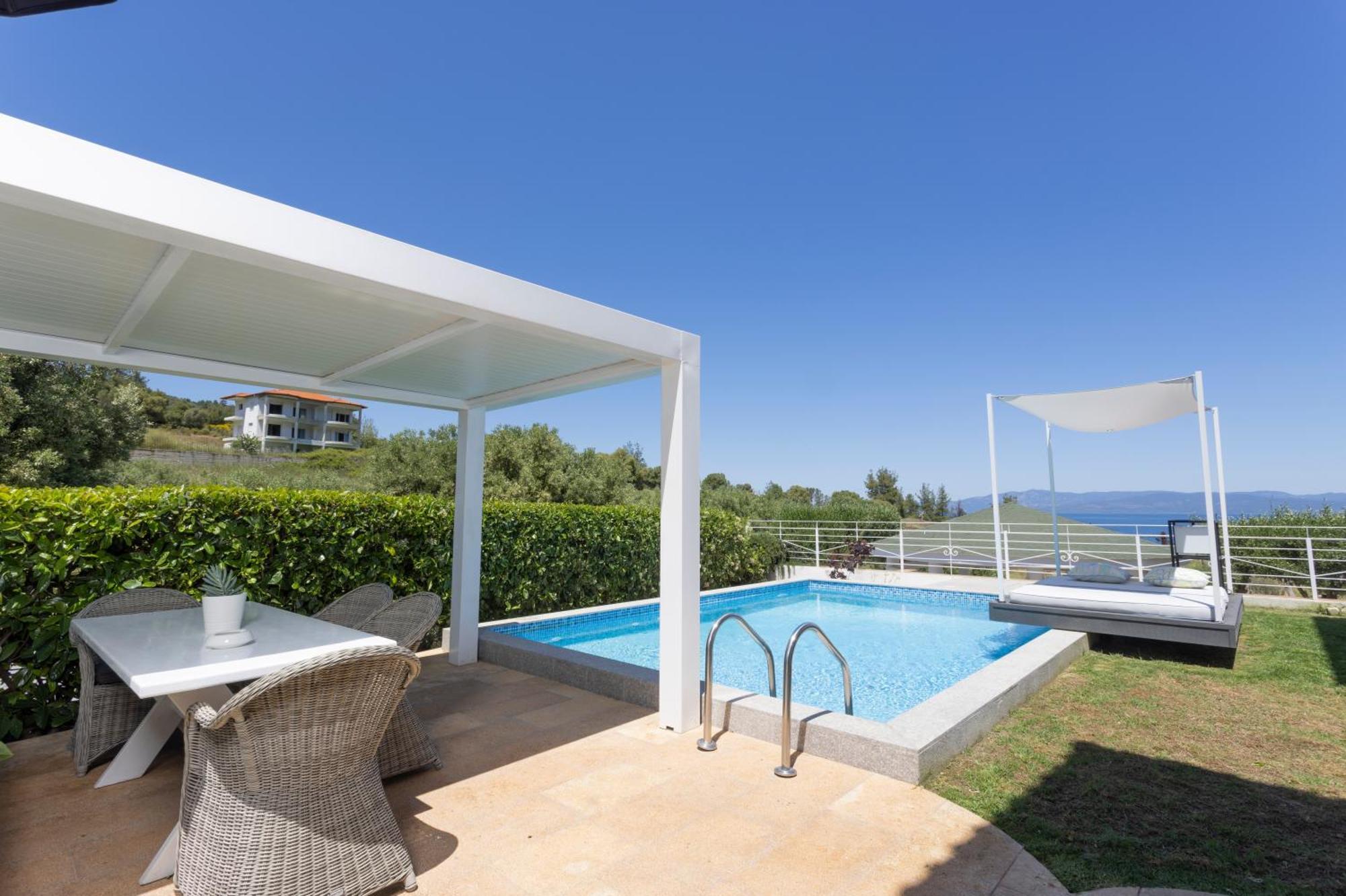 Villa D'Oro - Luxury Villas & Suites 팔리오우리 객실 사진