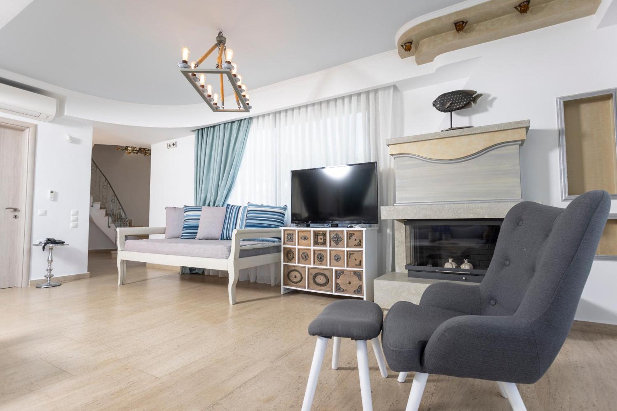 Villa D'Oro - Luxury Villas & Suites 팔리오우리 객실 사진